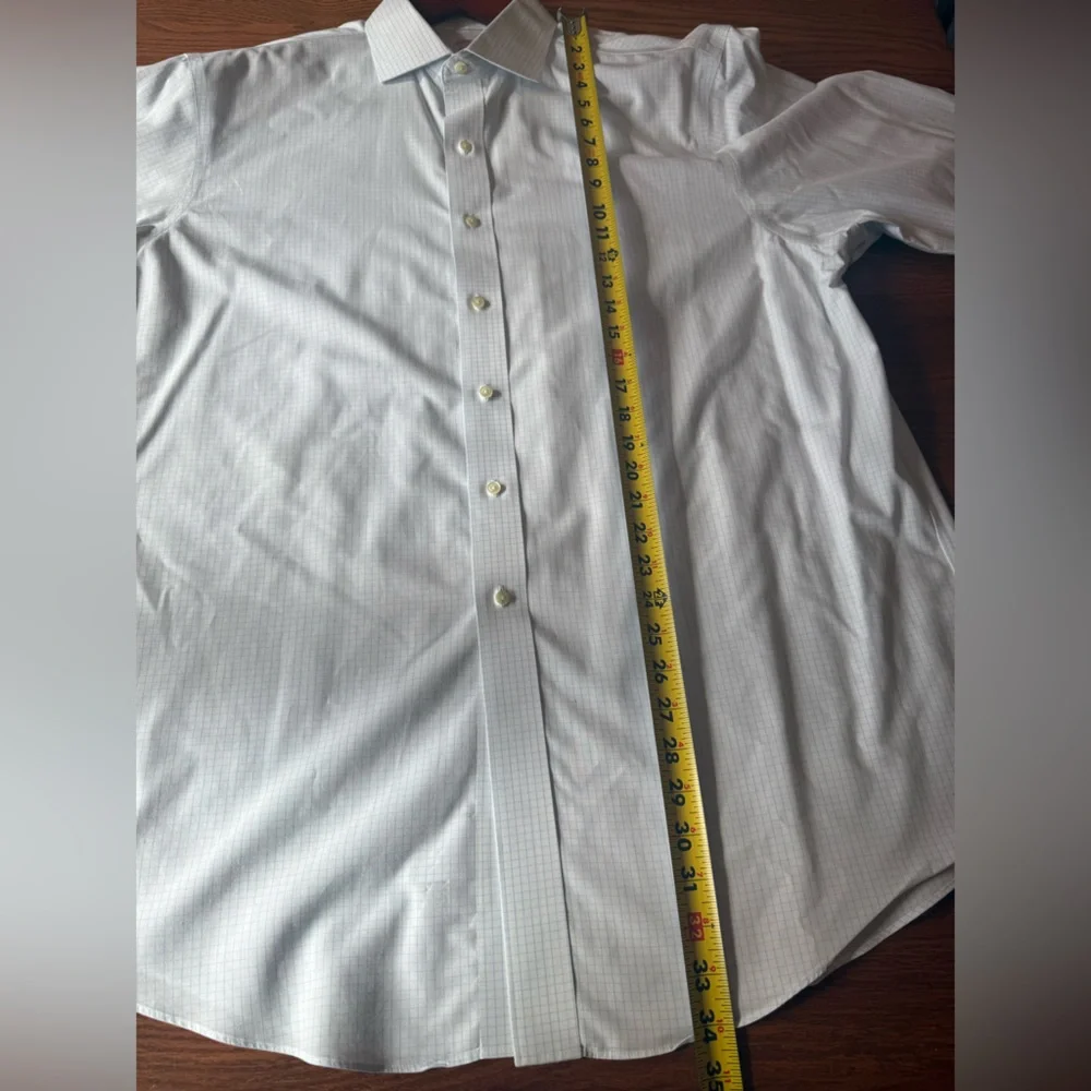 Brooks Brothers Men's Blue Check Dress Shirt - Picture 5 of 8